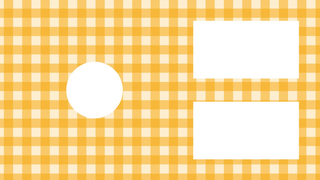 플레이드 체커드 엔드 카드 엔딩 스크린 모션 그래픽