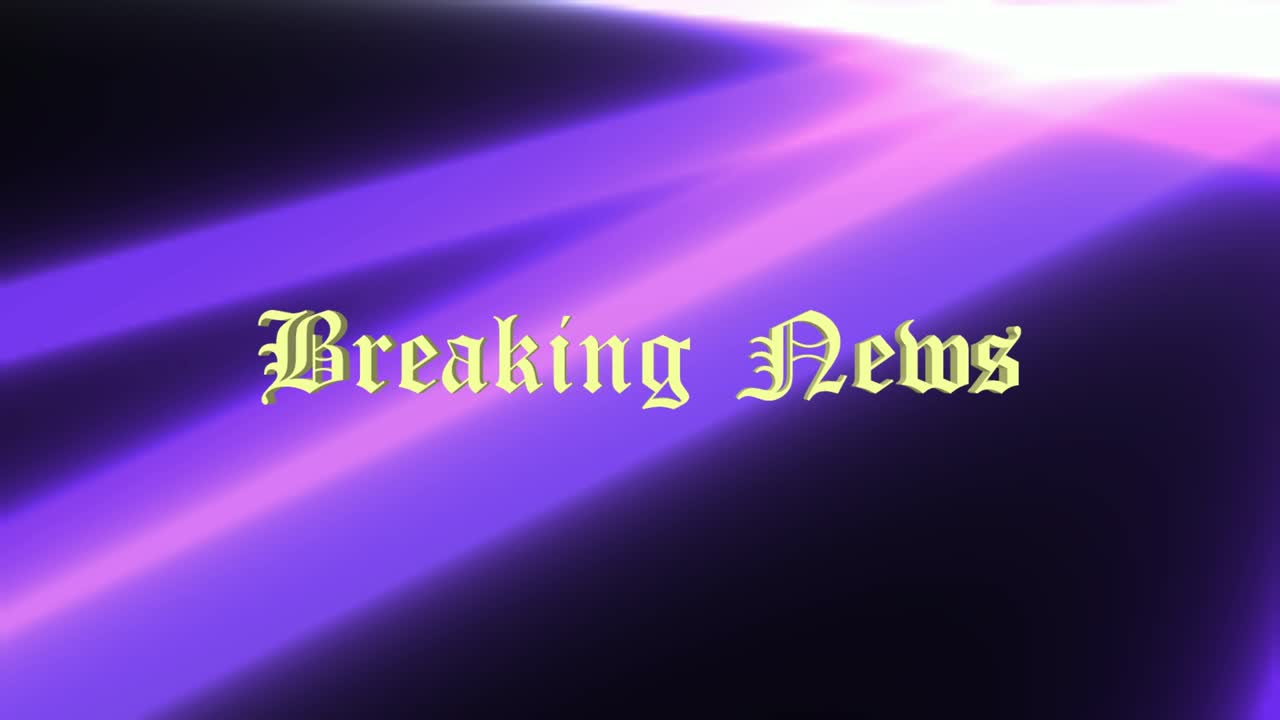 3D animated "Global News" intro with metallic blue sphere and bold text, ideal for news videos, YouTube channels, and professional broadcast openers.