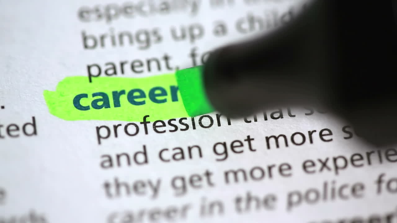 Definition of career