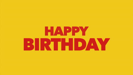 Vibrant-Happy-Birthday-card-in-red-letters-on-yellow-background