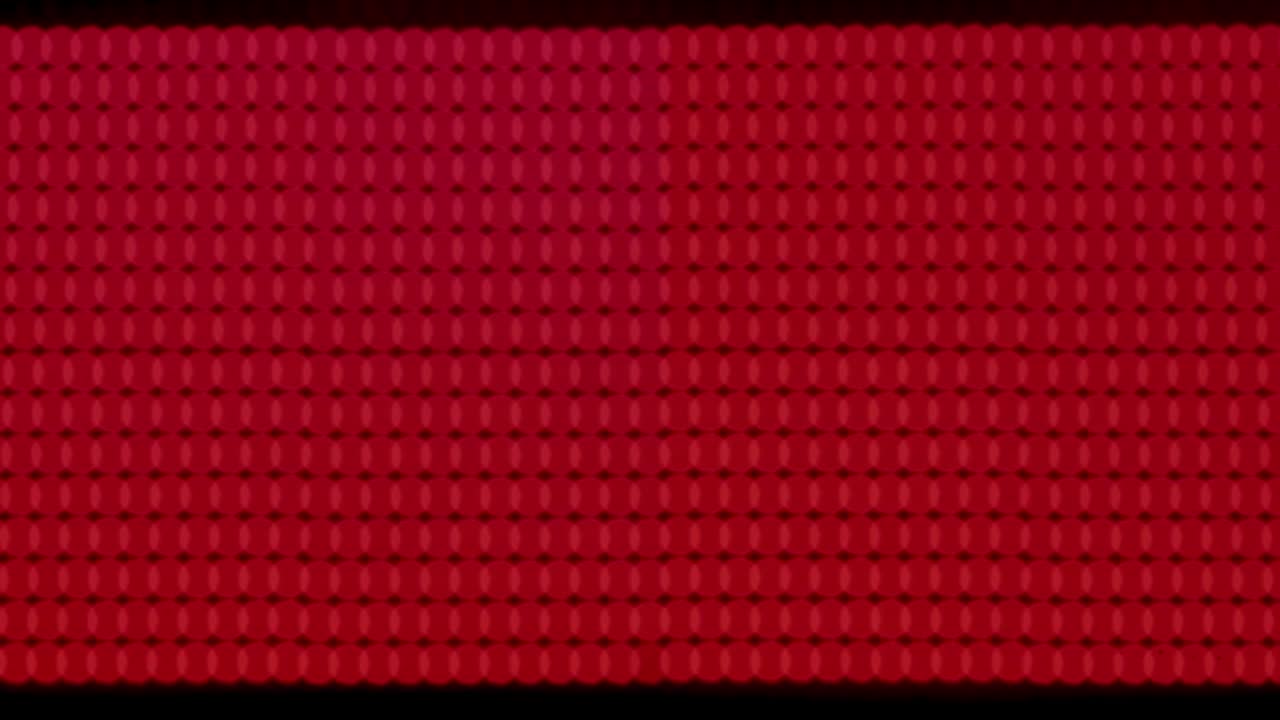 close up de las bombillas de panel de luz rgb que parpadean