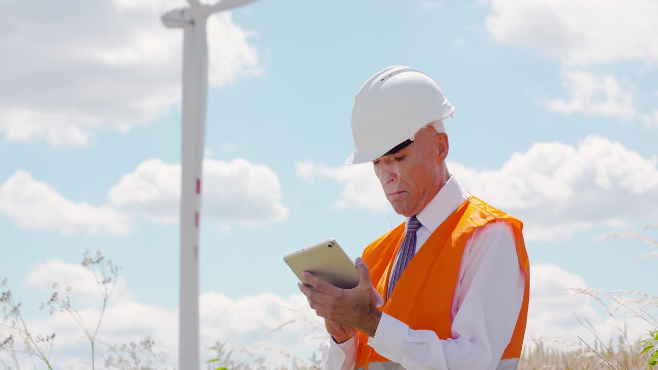 ingeniero usando tableta digital 14