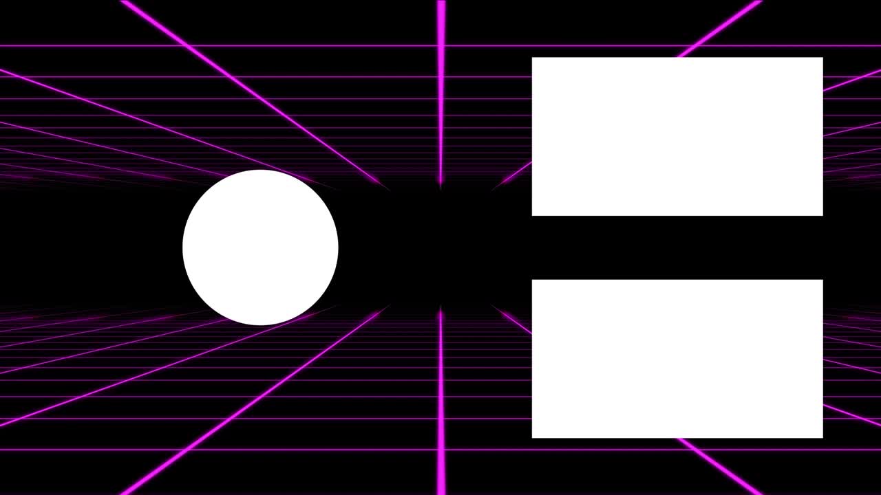 movimiento de la cuadrícula card end ending screen motion graphics