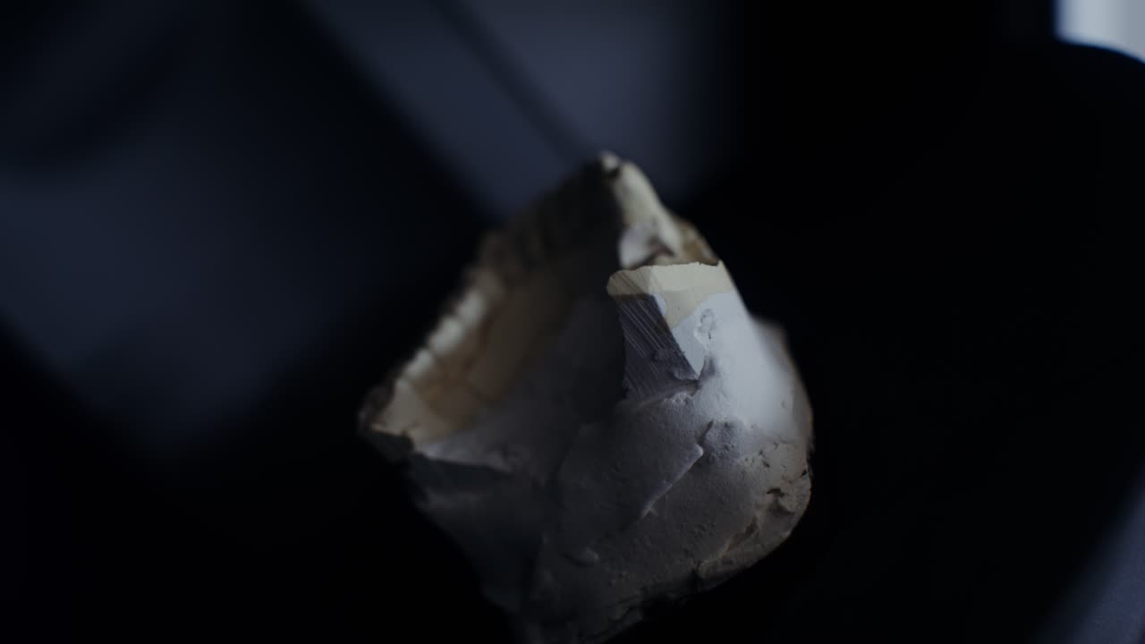 Dental Model Under UV Light