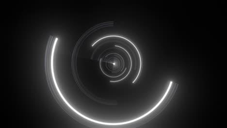 túnel circular resumido y brillante