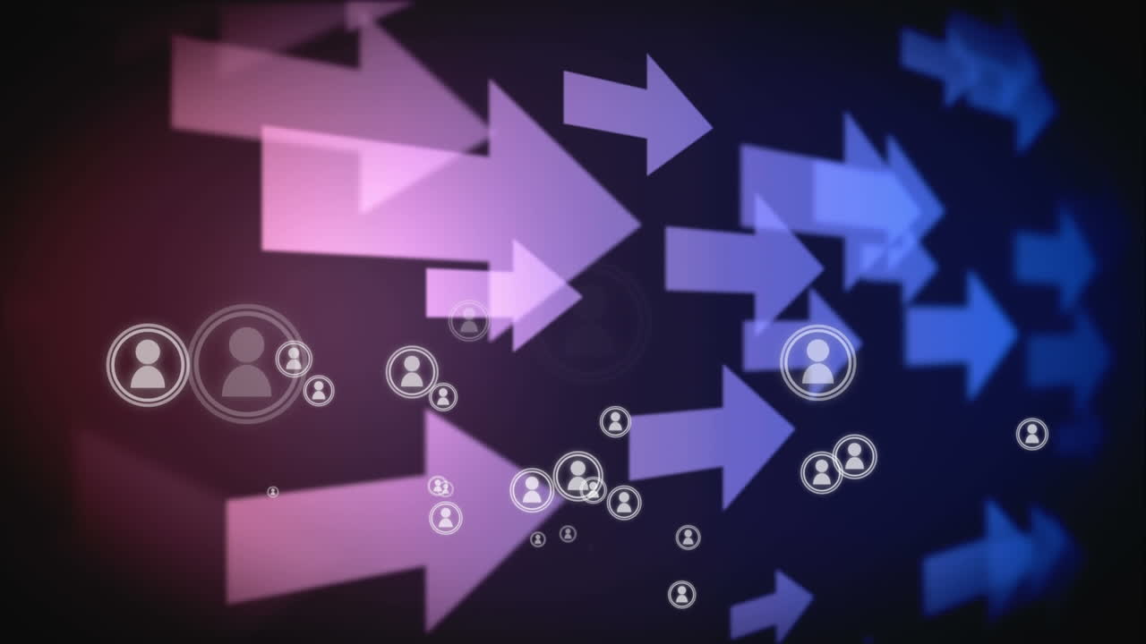 소셜 미디어 연결