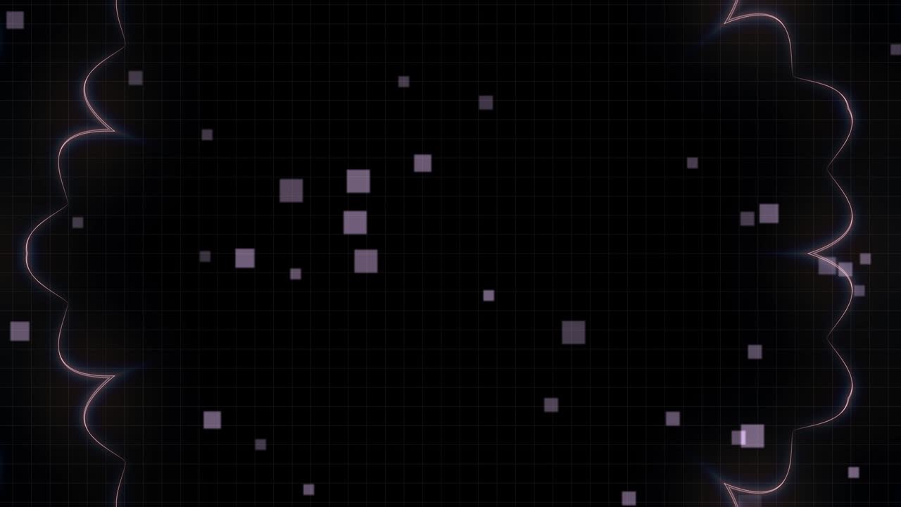 4K animated kaleidoscopic background