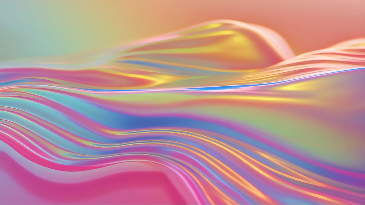Abstract Fluid Motion Background 4K