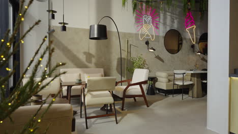 modern cafe interior design