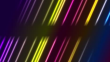 rayos láser de neón coloridos fondo de movimiento abstracto