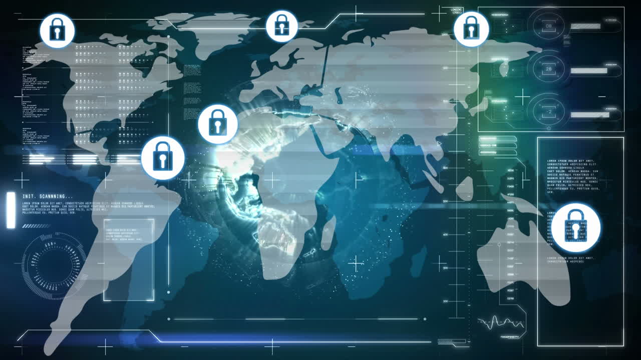 인터넷 안전 아이콘 비디오