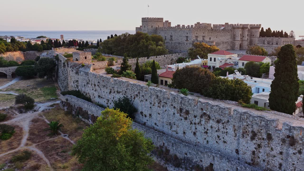 Rhodes, Greece: A Historic Fortification and Castle