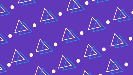abstract design pattern background. memphis style with geometrical shapes of different vintage colors. seamless pop art design.