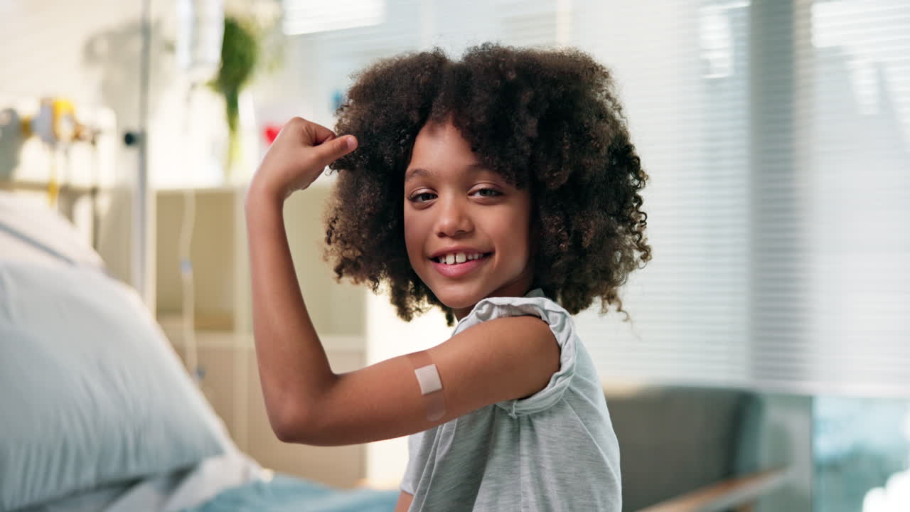 Child vaccination in hospital