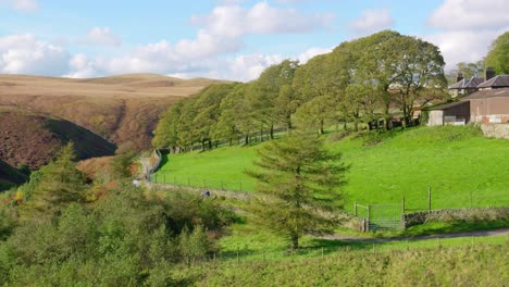 typical rural yorkshire landscape