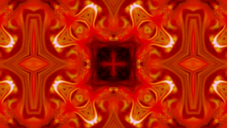 movimiento de fondo de kaleidoscopio abstractamente colorido