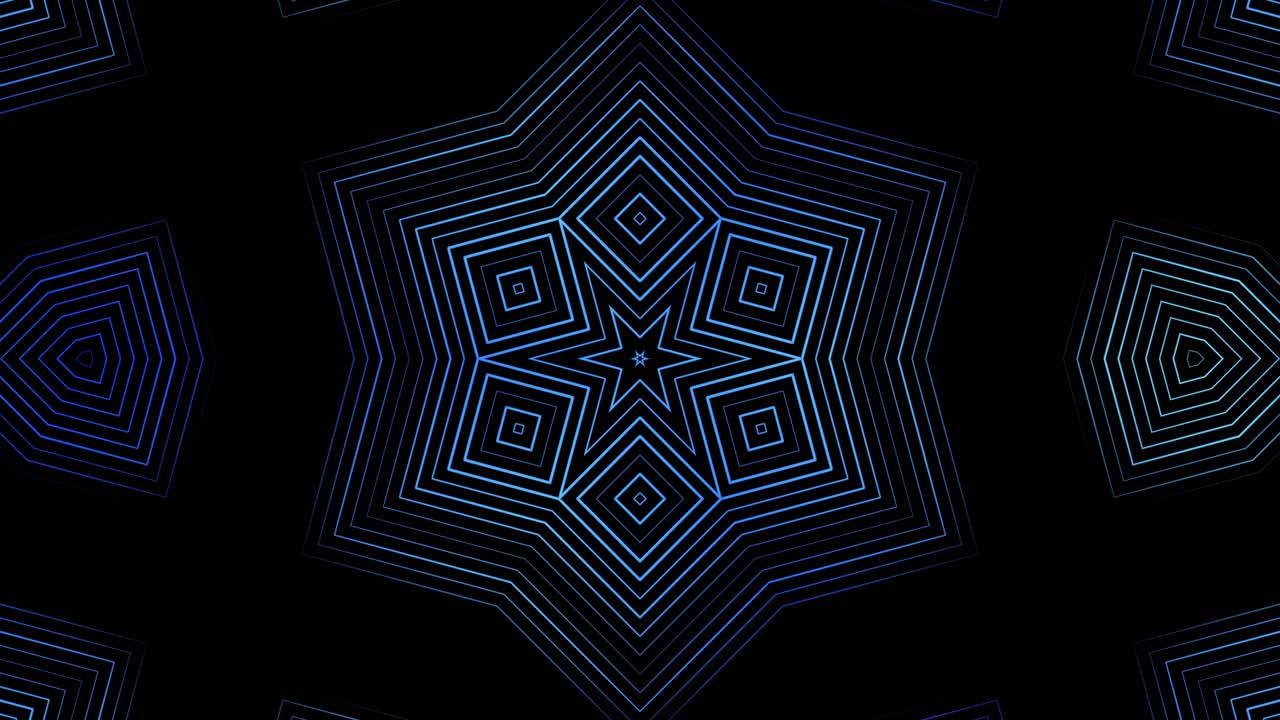 patrón geométrico abstracto con líneas azules