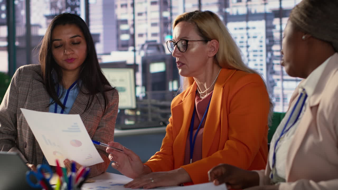 Businesswomen in meeting