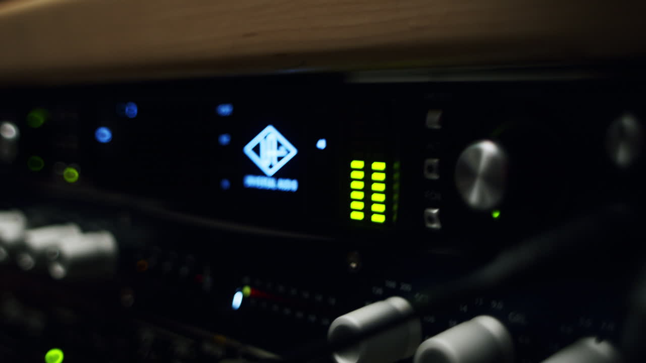 Audio Equipment Close-up