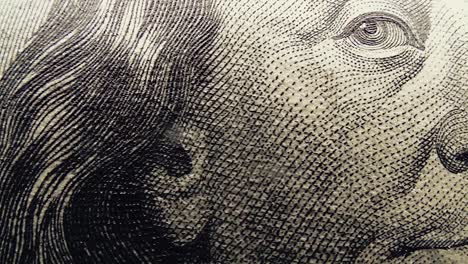 macro american banknote picture