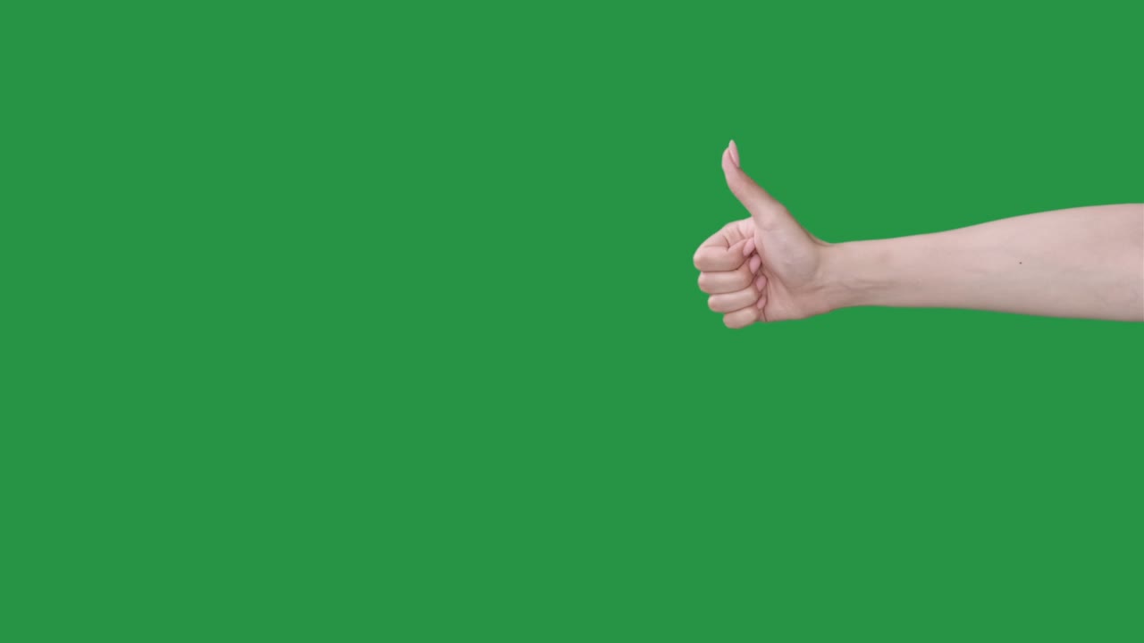 gesto de voto como no me gusta mujer mano pulgar arriba abajo