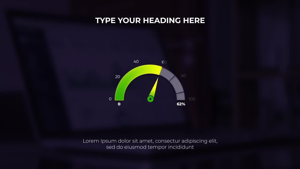 4K-videoer Infographic Rounded – Single – Videomal