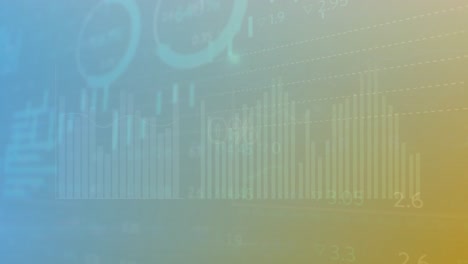 Animation-of-circles-over-multiple-graphs-and-trading-board-against-gradient-background