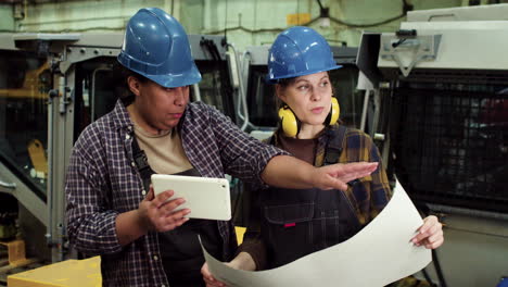 women working in a factory