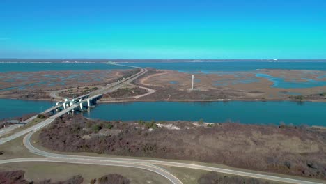 Long-Island-South-Shore-Draw-Bridge-in-Winter-as-Seen-by-a-Drone