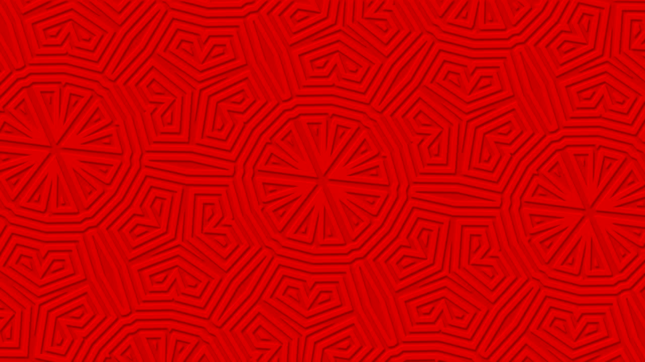 빨간색 루프 축제 애니메이션 배경.