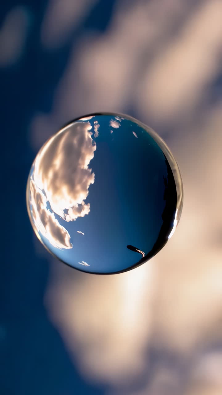 Sky Reflection in a Sphere