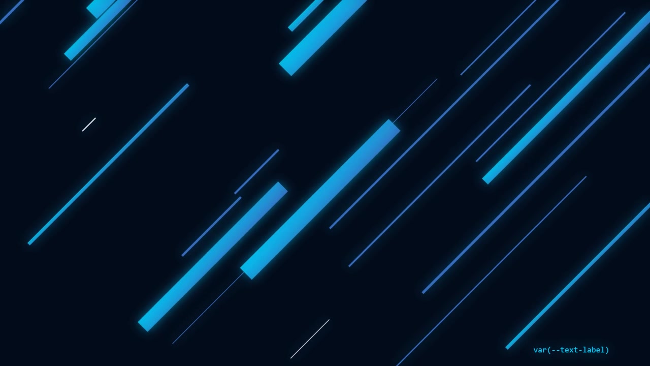 Sfondo astratto dinamico con linee diagonali blu luminose