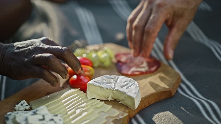 Picnic with Cheese and Charcuterie