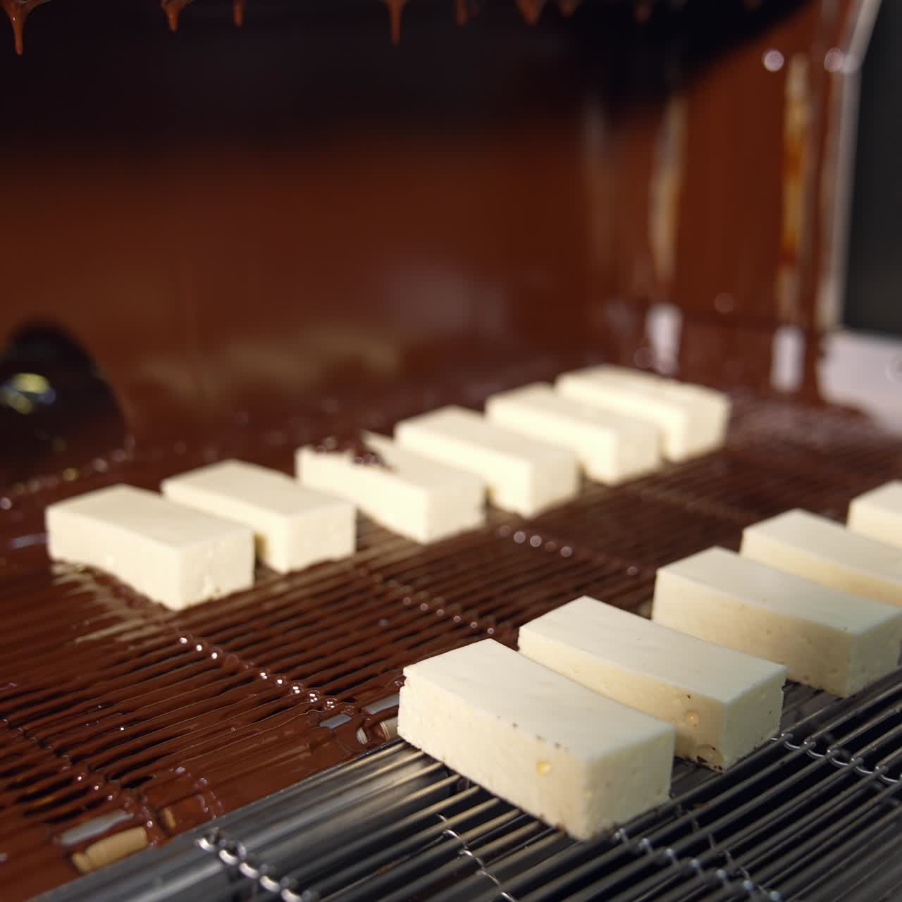 Chocolate candy manufacturing process