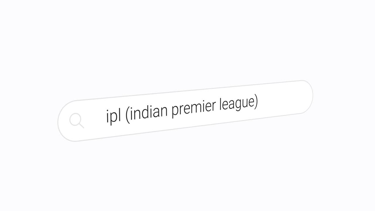 Searching The Web For IPL