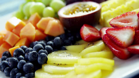 various fruits on plate