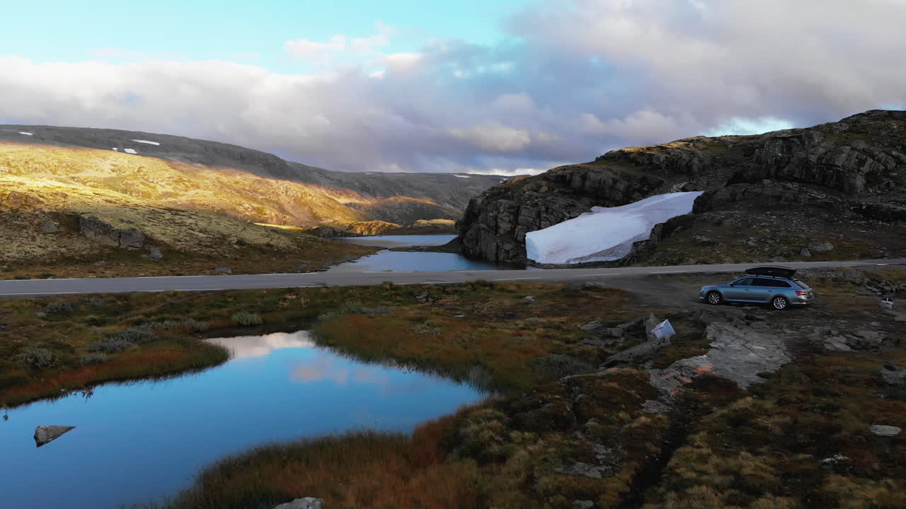 A breathtaking scenic Trollstigen road in Norway