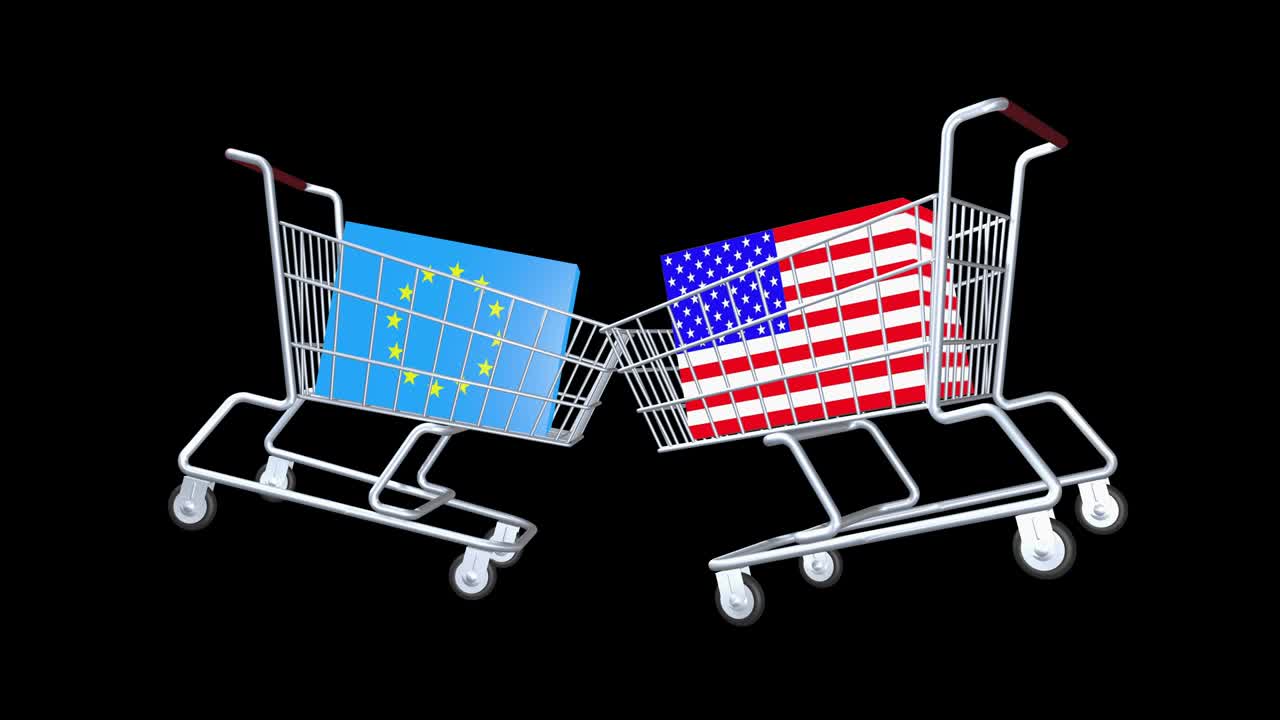 유럽과 미국 사이의 이해관계 충돌.