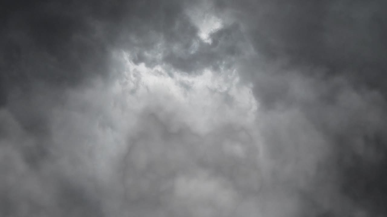 thunderstorms and flashes of lightning , 4k background
