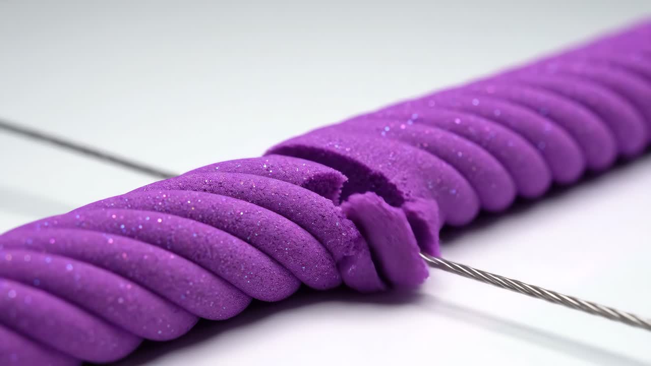 Cutting Kinetic Sand Rope