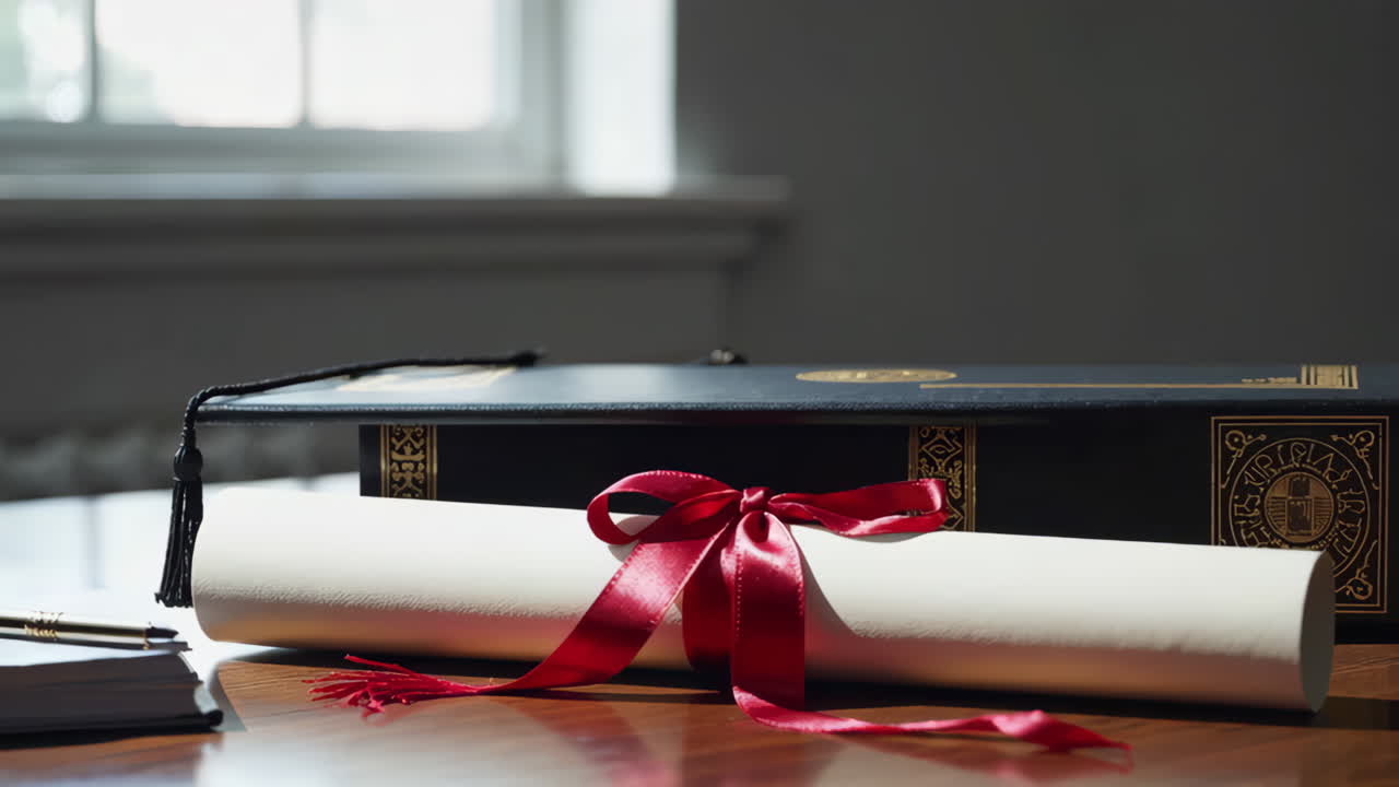 Graduation Diploma and Ceremony Items