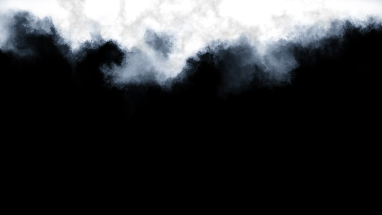 검은 바탕에 4k 색 구름 루프