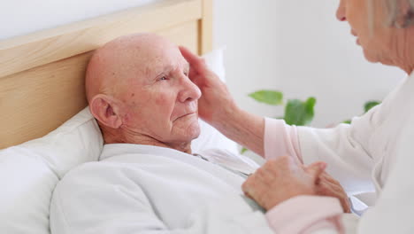 Bed,-senior-man-and-woman-with-love