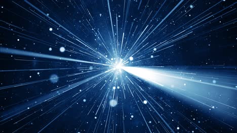 particles blue dust abstract light bokeh motion titles cinematic background loop