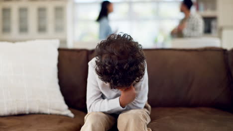 Divorce,-stress-and-a-boy-with-parents-fighting