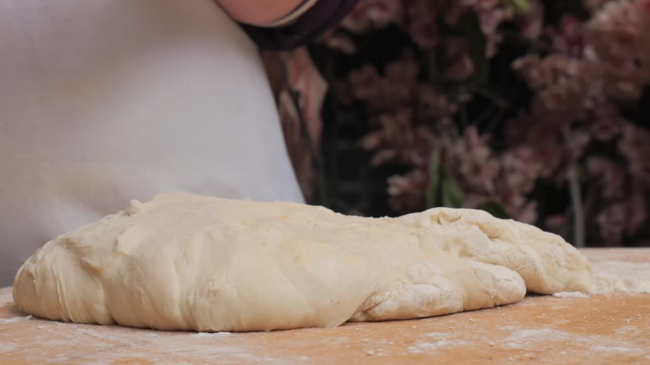 Preparing Dough for Baking