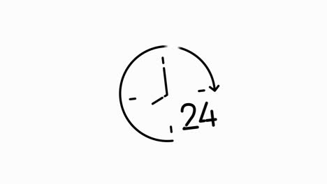 simple of time related motion gray line icon. contains such icons as timer, speed, alarm, restore, time management, calendar and more. motion graphic.