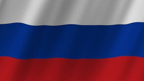 Animación-De-La-Bandera-De-Rusia-Ondeando-En-El-Viento