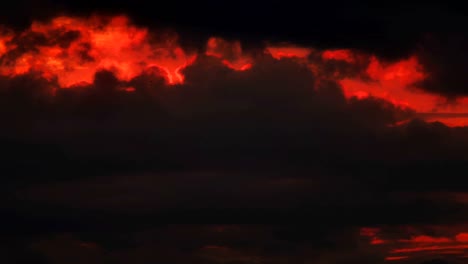 gold panorama sunset time lapse 4k