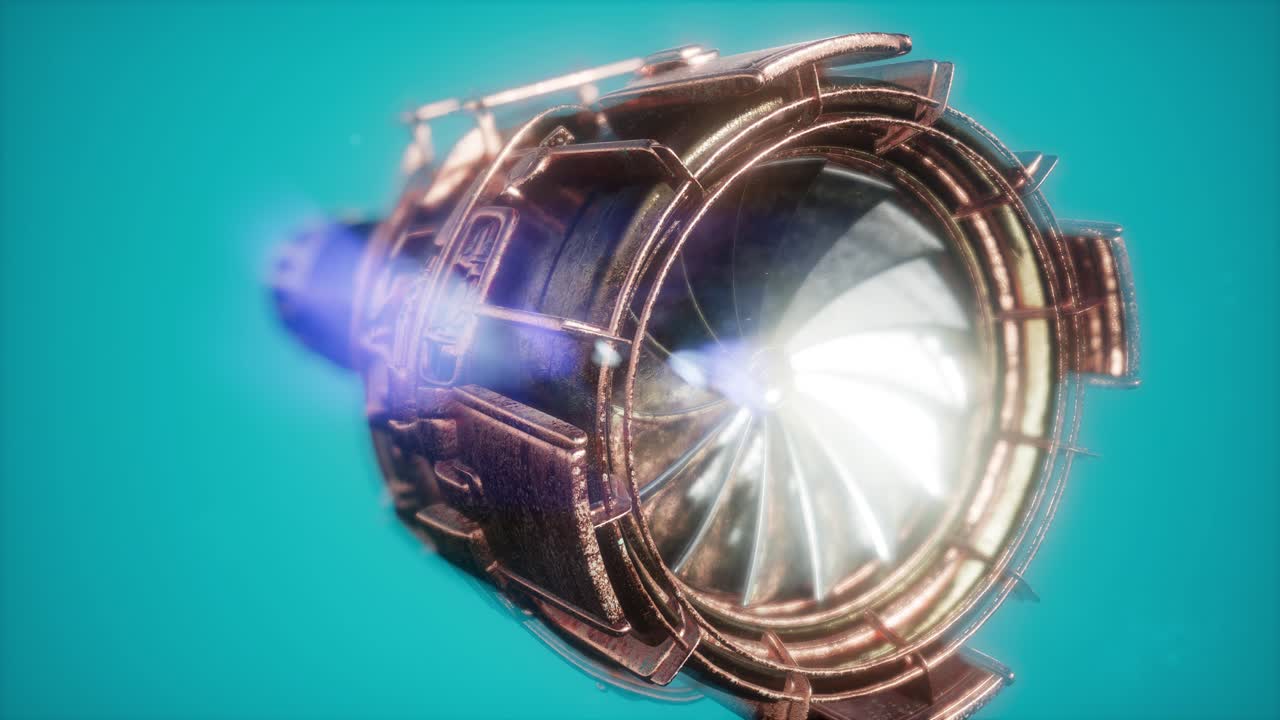 제트 엔진 터빈 부품